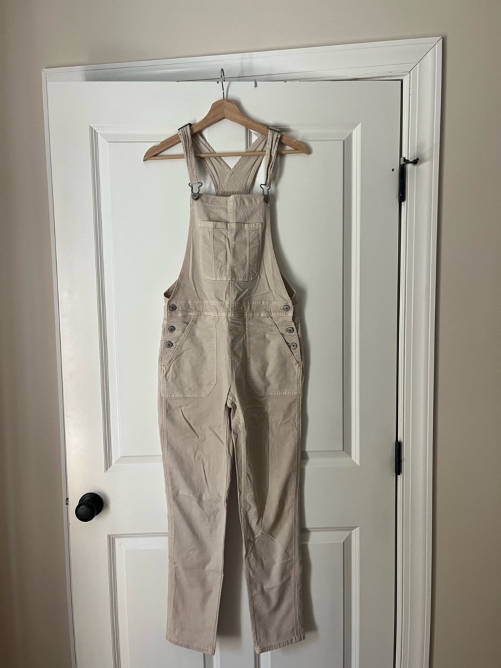 American Eagle Outfitters Beige Women’s Denim Overalls